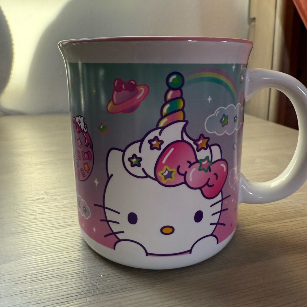 Sanrio Hello Kitty Pink and White Mug